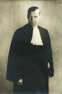 Frédéric Eickhoff during the occupation. (Collection Jacques Eickhoff)