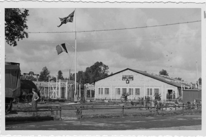 Zedelgem, camp belge de prisonniers de guerre allemands N°2226. Vue générale, Droits réservés CICR, V-P-HIST-E-03740 