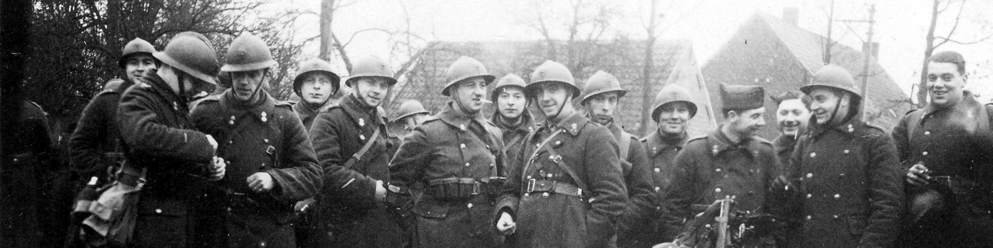 Belgian soldiers Second World War
