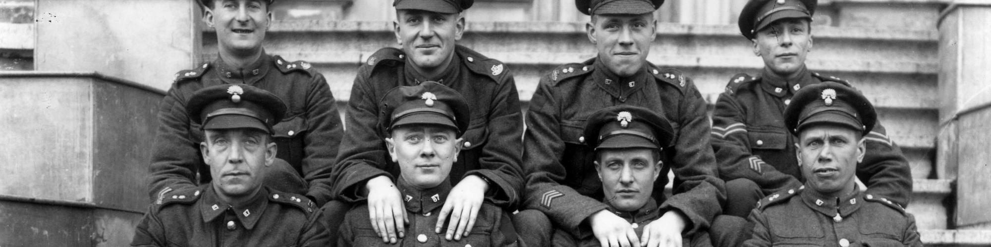 Canadian soldiers First World War 