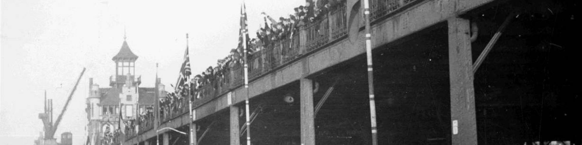Heropening van de haven van Antwerpen door de geallieerden - Cegesoma