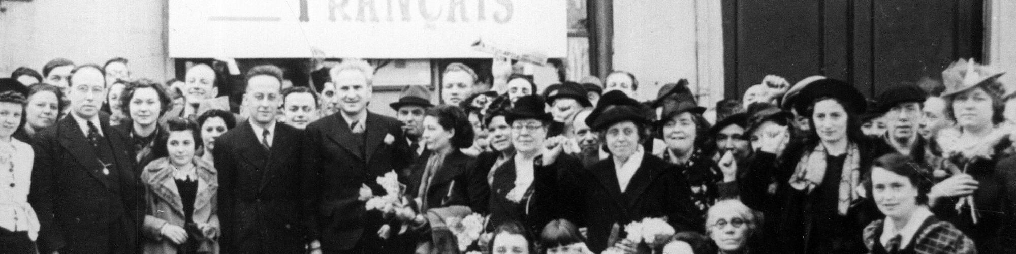 Photo n°35086, Manifestation des communistes, 1939, archives du PCB, copyrights CegeSoma/Archives de l'Etat