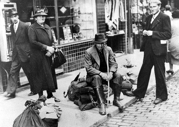 Régugiés de l'exode, 1940 © CegeSoma/Archives de l'Etat Régugiés de l'exode, 1940 © CegeSoma/Archives de l'Etat