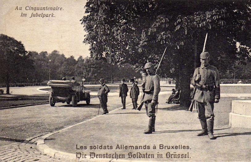 Coll. privée R.Hiltermann, Die Deutschen Soldaten in Brüssel Coll. privée R.Hiltermann, Die Deutschen Soldaten in Brüssel